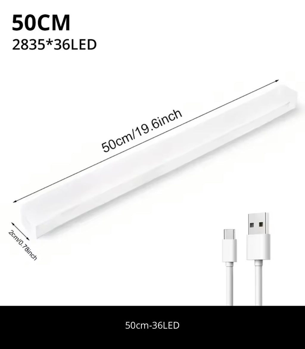 Lâmpada LED com Sensor de Movimento – Luz Automática para Armários e Corredores