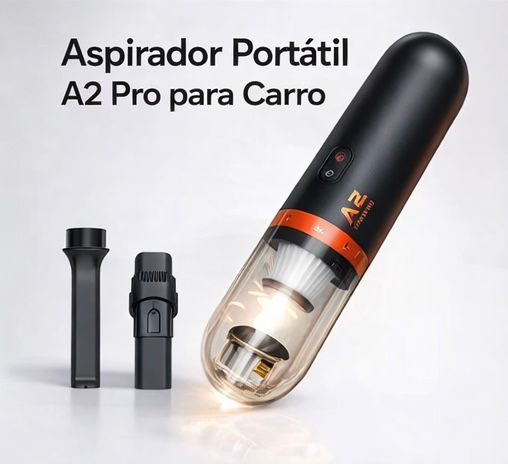 MINI ASPIRADOR PORTÁTIL SEM FIO- LIMPEZA PODEROSA PARA CARRO E CASA