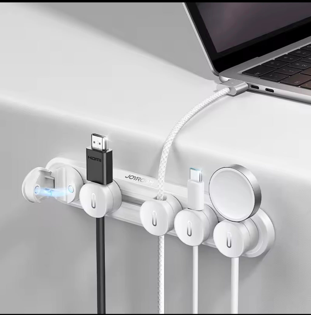 Organizador Magnético de Cabos – Mesa Sempre Organizada