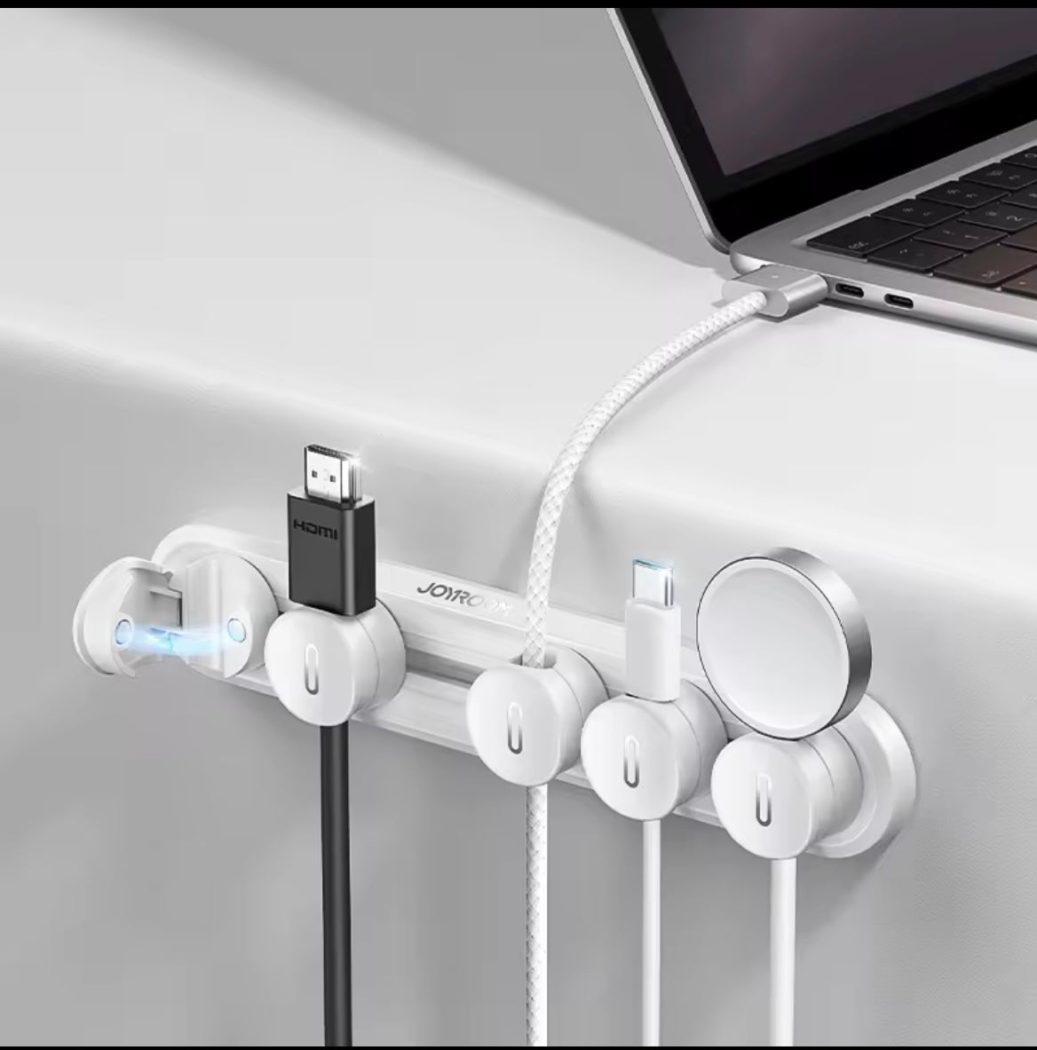 Organizador Magnético de Cabos – Mesa Sempre Organizada